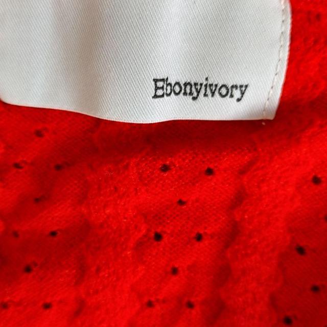 EbonyivoryニットセーターVネック 美品 < 女性ファッション  EbonyivoryニットセーターVネック 美品 < 女性ファッションの
