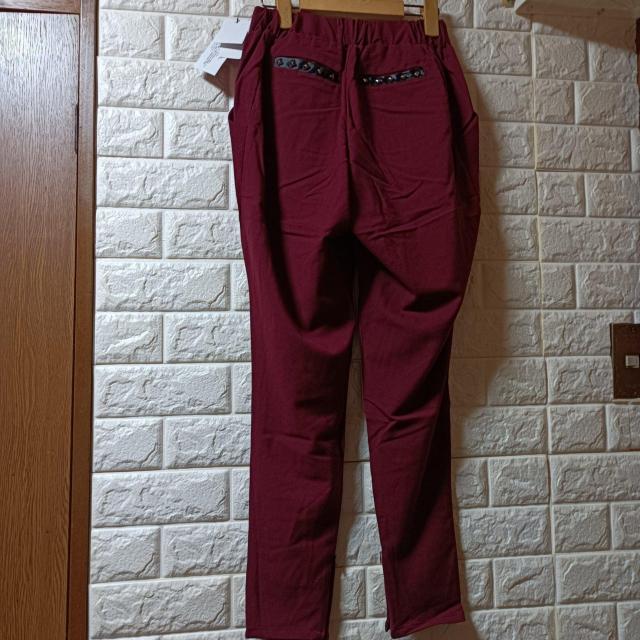 SWEET.B★新品★ペグトップパンツ/ブルゴーニュ < 女性ファッション  SWEET.B★新品★ペグトップパンツ/ブルゴーニュ < 女性ファッションの