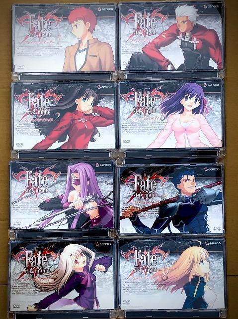 Fate/stay night 全8巻 DVD < CD/DVD/ビデオ  Fate/stay night 全8巻 DVD < CD/DVD/ビデオの