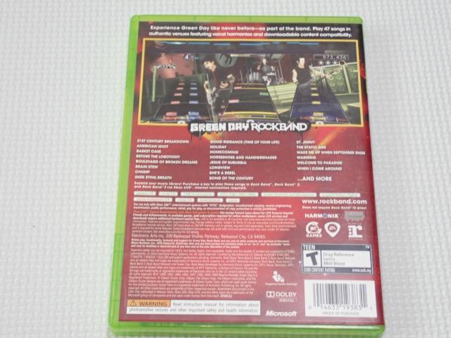 xbox360★GREEN DAY ROCKBAND 海外版 北米版 < ゲーム本体/ソフト  xbox360★GREEN DAY ROCKBAND 海外版 北米版 < ゲーム本体/ソフトの