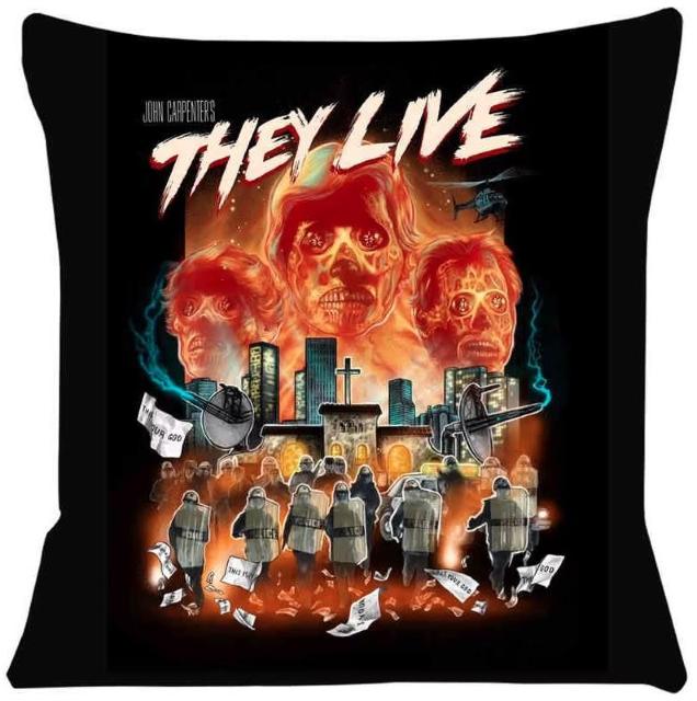 新品 ゼイリブ They Live クッションカバー ジョン・カーペンター < インテリア/ライフ  新品 ゼイリブ They Live クッションカバー ジョン・カーペンター  < インテリア/ライフの
