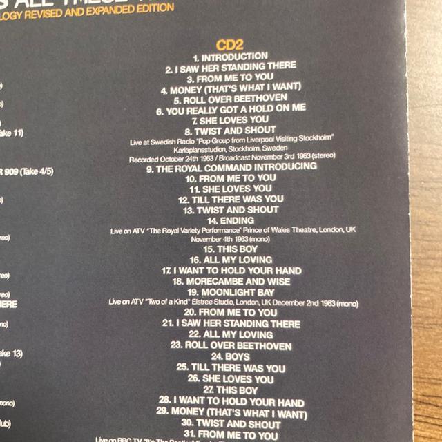 輸入盤 2枚組 THE BEATLES / ALL THESE YEARS 1963 ANTHOLOGY ビートルズ < タレントグッズ  輸入盤 2枚組 THE BEATLES / ALL THESE YEARS 1963 ANTHOLOGY ビートルズ < タレントグッズの