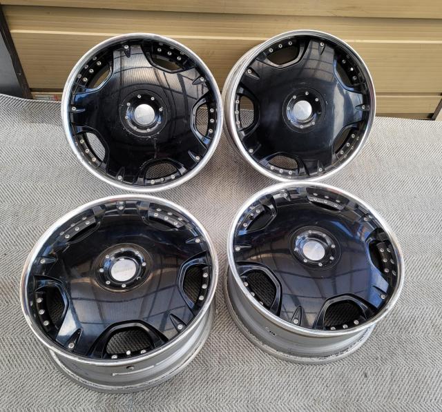 Lowenhart 19インチホイール 日本製 中古4本セット★ 19×8J ET+58 PCD112/114.3 ★ 5H★マル < 自動車/バイク Lowenhart 19インチホイール 日本製 中古4本セット★ 19×8J ET+58 PCD112/114.3 ★ 5H★マル < 自動車/バイク