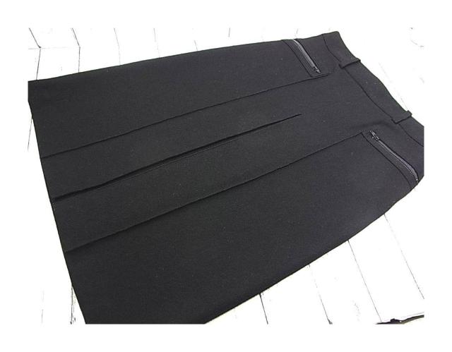 ★正規品 美品 theory セオリー スカート サイズ0 プリーツ ウール ブラック < ブランド  ★正規品 美品 theory セオリー スカート サイズ0 プリーツ ウール ブラック < ブランドの