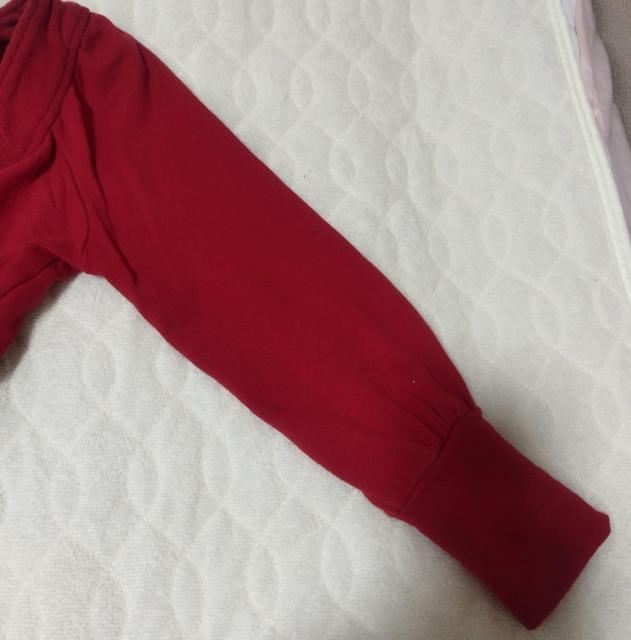 Angel Rondo 赤 長袖 スクエアえりスウェットトレーナートップス < 女性ファッション Angel Rondo 赤 長袖 スクエアえりスウェットトレーナートップス < 女性ファッションの