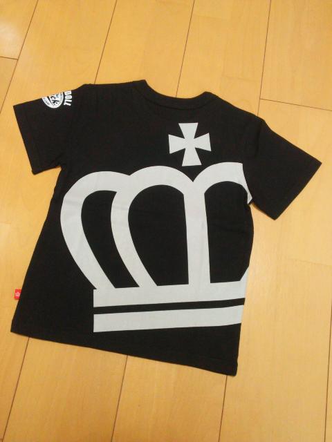 新品斜め王冠Tシャツ黒120ベビードールBABYDOLLベビド < ブランド 新品斜め王冠Tシャツ黒120ベビードールBABYDOLLベビド < ブランドの