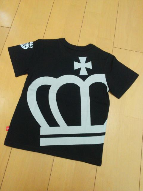 新品斜め王冠Tシャツ黒120ベビードールBABYDOLLベビド < ブランド 新品斜め王冠Tシャツ黒120ベビードールBABYDOLLベビド < ブランドの