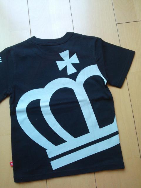新品斜め王冠Tシャツ黒120ベビードールBABYDOLLベビド < ブランド 新品斜め王冠Tシャツ黒120ベビードールBABYDOLLベビド < ブランドの