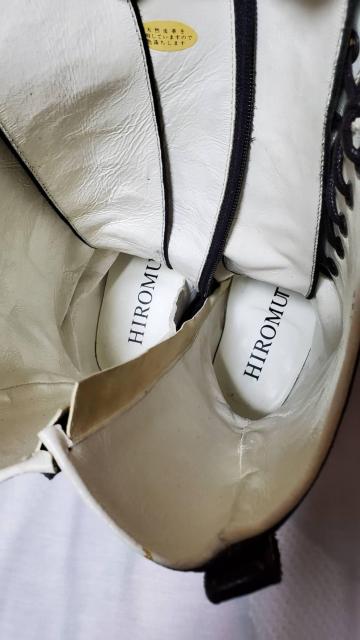 正規未 ハイド ロエン ヒロムタカハラ ディア レースアップ ロングレザーブーツ 黒 赤 40/ 7cmヒール ライダース 付属有 < ブランド 正規未 ハイド ロエン ヒロムタカハラ ディア レースアップ ロングレザーブーツ 黒 赤 40/ 7cmヒール ライダース 付属有 < ブランドの