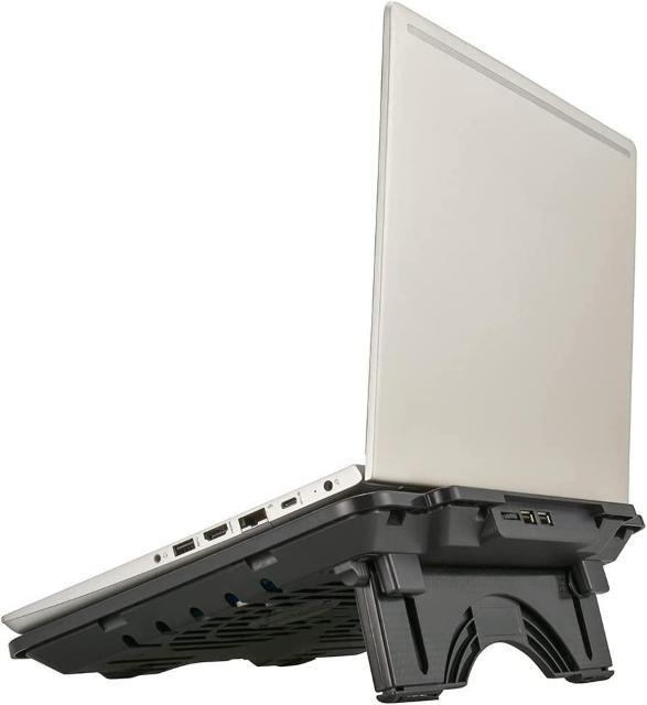 オーム電機 ノートパソコンクーラー(ファン2基搭載/無段階風量調整/11.6~15inchノートPC対応/6段階角度調整) < PC本体/周辺機器  オーム電機 ノートパソコンクーラー(ファン2基搭載/無段階風量調整/11.6~15inchノートPC対応/6段階角度調整) < PC本体/周辺機器の