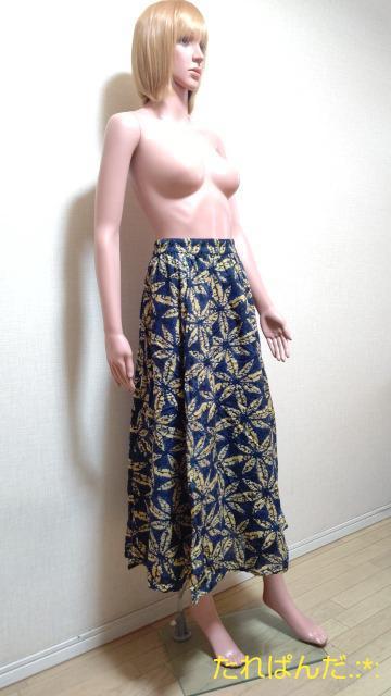 新品タグ付☆Chocolraffine☆ふんわリボタニカル柄のスカートB419☆3点で即落 < 女性ファッション  新品タグ付☆Chocolraffine☆ふんわリボタニカル柄のスカートB419☆3点で即落 < 女性ファッションの