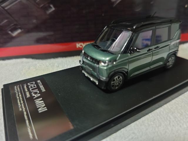 ハイストーリー 1/43 三菱 デリカミニ グリーンメタ/ブラックマイカ カタログ < ホビー ハイストーリー 1/43 三菱 デリカミニ グリーンメタ/ブラックマイカ カタログ < ホビーの
