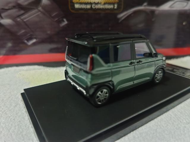 ハイストーリー 1/43 三菱 デリカミニ グリーンメタ/ブラックマイカ カタログ < ホビー ハイストーリー 1/43 三菱 デリカミニ グリーンメタ/ブラックマイカ カタログ < ホビーの