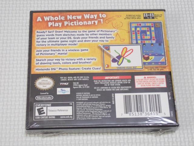 DS★PICTIONARY 海外版 北米版★新品未開封 < ゲーム本体/ソフト  DS★PICTIONARY 海外版 北米版★新品未開封 < ゲーム本体/ソフトの