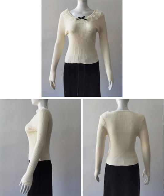 送料無料 新品 リブニットトップス レディース きれいめ < 女性ファッション  送料無料 新品 リブニットトップス レディース きれいめ < 女性ファッションの