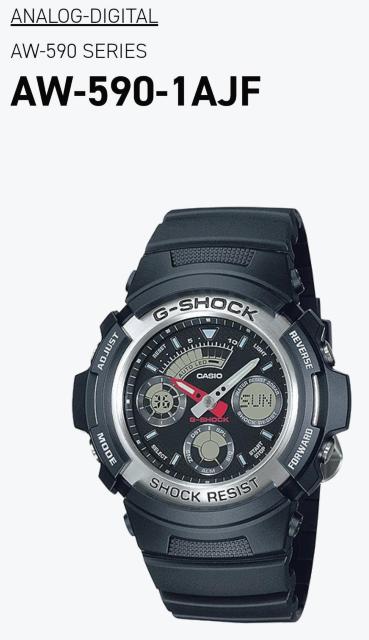 CASIO JVI G-SHOCK G-VbN AW-590 G-610 20Ch @\ AiO fW^ Zbg 