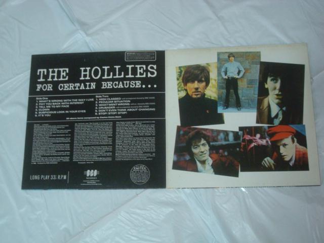 FOR CERTAIN BECAUSE... / THE HOLLIES@UK.BGOreissueLP  CD/DVD/rfI 