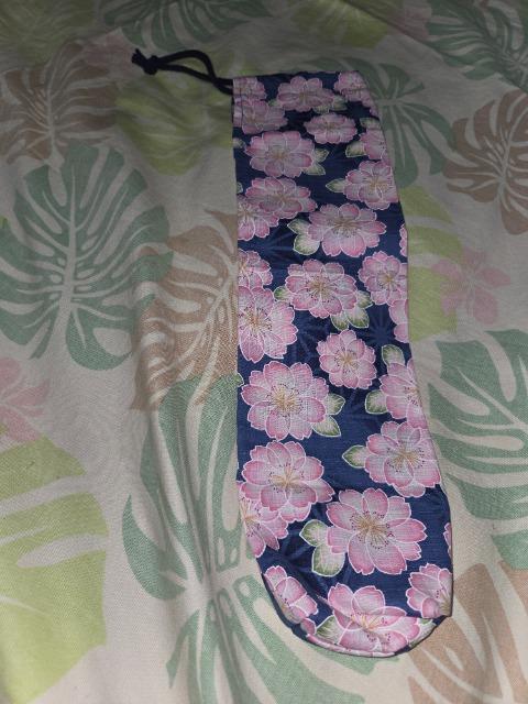 ★新柄紺×桜柄リコーダー入巾着袋 < キッズ/ベビー  ★新柄紺×桜柄リコーダー入巾着袋  < キッズ/ベビーの