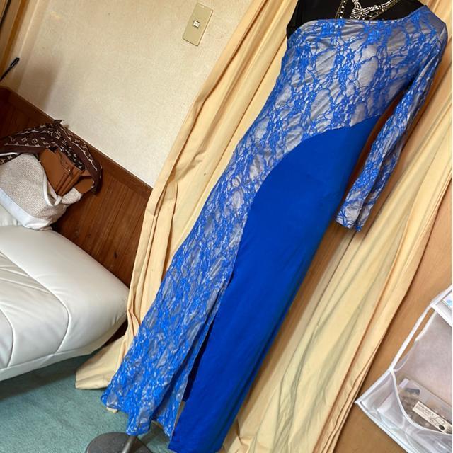 夜姫様 レースブルードレス < 女性ファッション  夜姫様 レースブルードレス  < 女性ファッションの