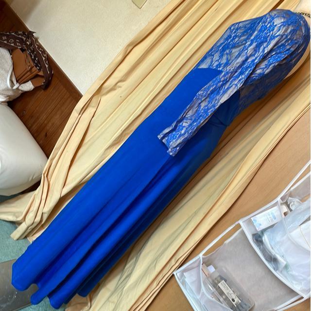 夜姫様 レースブルードレス < 女性ファッション  夜姫様 レースブルードレス < 女性ファッションの