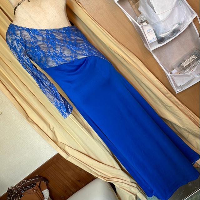 夜姫様 レースブルードレス < 女性ファッション  夜姫様 レースブルードレス < 女性ファッションの