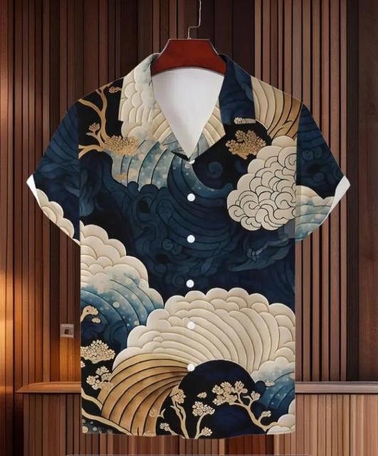 新品●着物風●和柄● XXL < 男性ファッション  新品●着物風●和柄● XXL  < 男性ファッションの