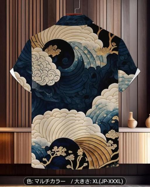 新品●着物風●和柄● XXL < 男性ファッション  新品●着物風●和柄● XXL < 男性ファッションの