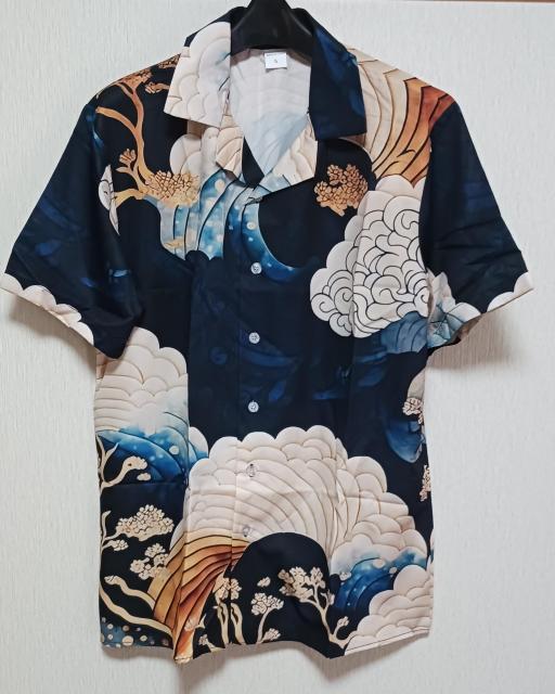 新品●着物風●和柄● XXL < 男性ファッション  新品●着物風●和柄● XXL < 男性ファッションの