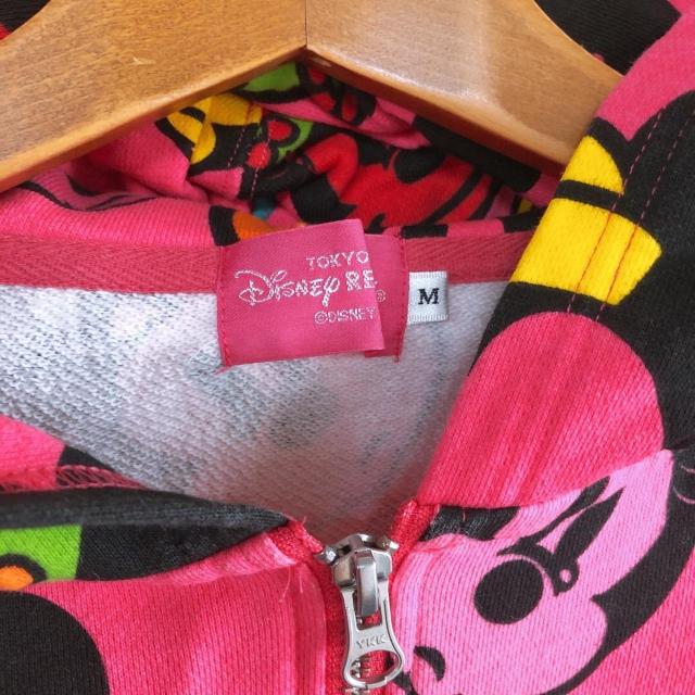 ◆TDL購入◆定番ミッキー総柄パーカー★ピンク*男女兼用Mサイズ♪ディズニーハロウィン < 女性ファッション ◆TDL購入◆定番ミッキー総柄パーカー★ピンク*男女兼用Mサイズ♪ディズニーハロウィン < 女性ファッションの