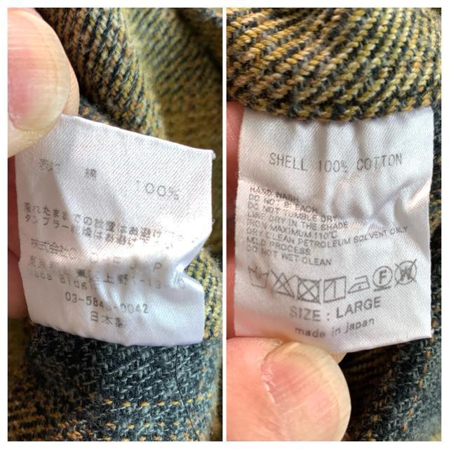 FR2 オンブレチェック フランネルネルシャツ ロゴ刺繍 厚手 ネルシャツ Lサイズ チェック < 男性ファッション FR2 オンブレチェック フランネルネルシャツ ロゴ刺繍 厚手 ネルシャツ Lサイズ チェック < 男性ファッションの