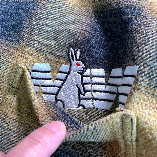 FR2 オンブレチェック フランネルネルシャツ ロゴ刺繍 厚手 ネルシャツ Lサイズ チェック < 男性ファッション FR2 オンブレチェック フランネルネルシャツ ロゴ刺繍 厚手 ネルシャツ Lサイズ チェック < 男性ファッションの