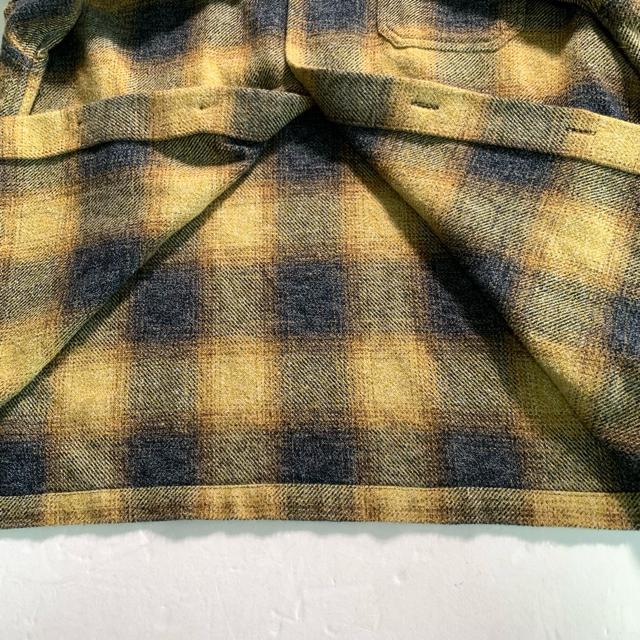 FR2 オンブレチェック フランネルネルシャツ ロゴ刺繍 厚手 ネルシャツ Lサイズ チェック < 男性ファッション FR2 オンブレチェック フランネルネルシャツ ロゴ刺繍 厚手 ネルシャツ Lサイズ チェック < 男性ファッションの