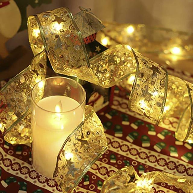 クリスマス 装飾 LED ロープライト5m ナイロン布巻き付けタイプ 暖色系 < インテリア/ライフ クリスマス 装飾 LED ロープライト5m ナイロン布巻き付けタイプ 暖色系 < インテリア/ライフの
