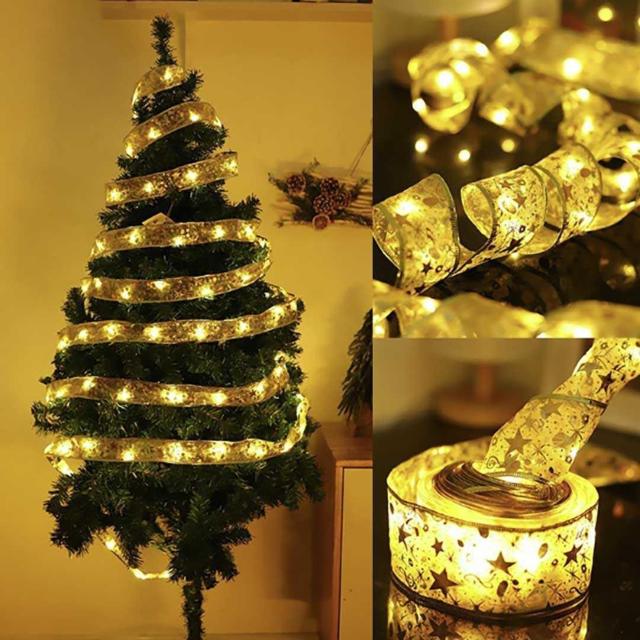 クリスマス 装飾 LED ロープライト5m ナイロン布巻き付けタイプ 暖色系 < インテリア/ライフ クリスマス 装飾 LED ロープライト5m ナイロン布巻き付けタイプ 暖色系 < インテリア/ライフの