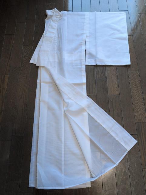 USED、夏用長襦袢、白 < 女性ファッション USED、夏用長襦袢、白 < 女性ファッションの