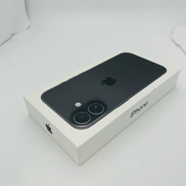 ���J�� iPhone 16 256 GB SIM�t���[ �u���b�N �{�� �� �Ɠd/AV�� 