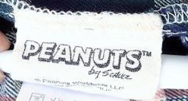 ��BROWNY�^���B���e�[�W�H �`�F�b�N���~SNOOPY �X�k�[�s�[ �l���V���c  ��100%�^�O���[���n�^�T�C�YF �� �����t�@�b�V������ 