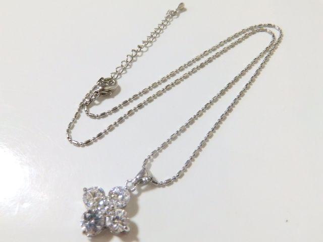 【ローズマリー】キュービックジルコニアネックレス 巾着袋付 < 女性アクセサリー/時計 【ローズマリー】キュービックジルコニアネックレス 巾着袋付 < 女性アクセサリー/時計の