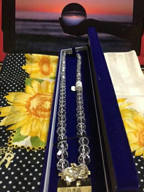 水晶 ネックレス 白水晶 < 女性アクセサリー/時計 水晶 ネックレス 白水晶 < 女性アクセサリー/時計の