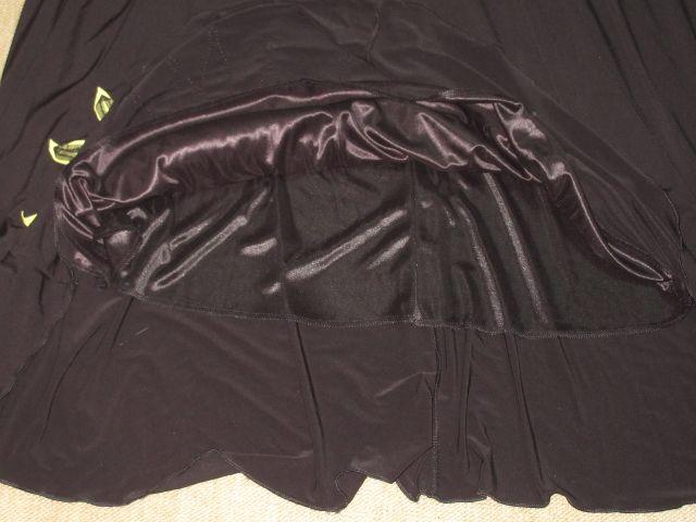 BIGヒマワリモチーフ*フリルロング丈ドレスワンピース(黒) < 女性ファッション  BIGヒマワリモチーフ*フリルロング丈ドレスワンピース(黒) < 女性ファッションの