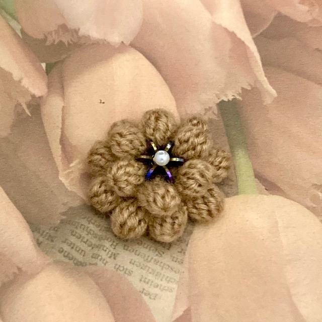 ハンドメイド♪かぎ針編みお花のモチーフ < 女性ファッション  ハンドメイド♪かぎ針編みお花のモチーフ  < 女性ファッションの