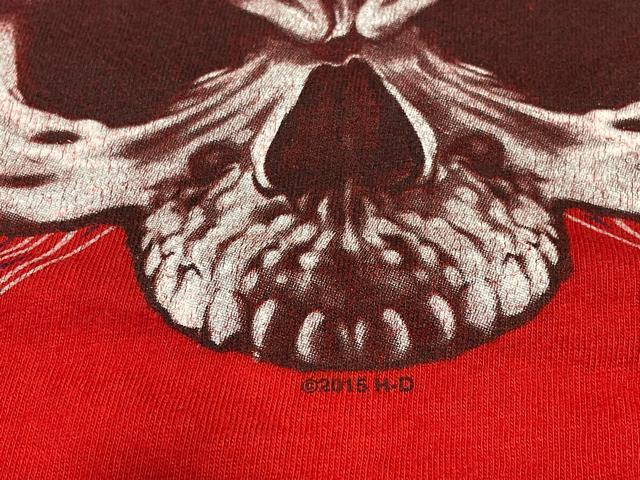 ハーレーダビッドソン スカル バー&シールド フロリダ 両プリ Tシャツ レッド 赤 Mサイズ 男女兼用 2015年製 アメカジ < 男性ファッション ハーレーダビッドソン スカル バー&シールド フロリダ 両プリ Tシャツ レッド 赤 Mサイズ 男女兼用 2015年製 アメカジ < 男性ファッションの