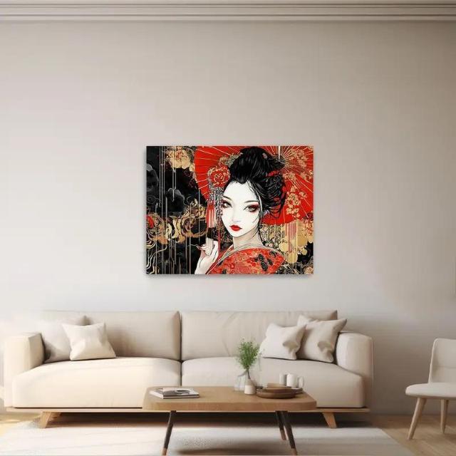 ����������2890�~��240�~180cm�̃G���K���g��3D�|�҃A�[�g�^�y�X�g���[ -�N�₩�ȓ��{���|���G�X�e���Ǒ����A�ԂƋ��̉ԕ� �� �C���e���A/���C�t�� 