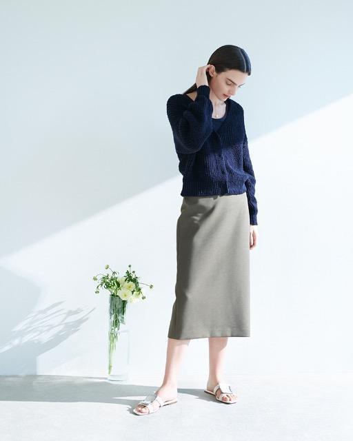 theory luxe/��ԃ^�C�g�X�J�[�g�l�C�r�[�V�i���l