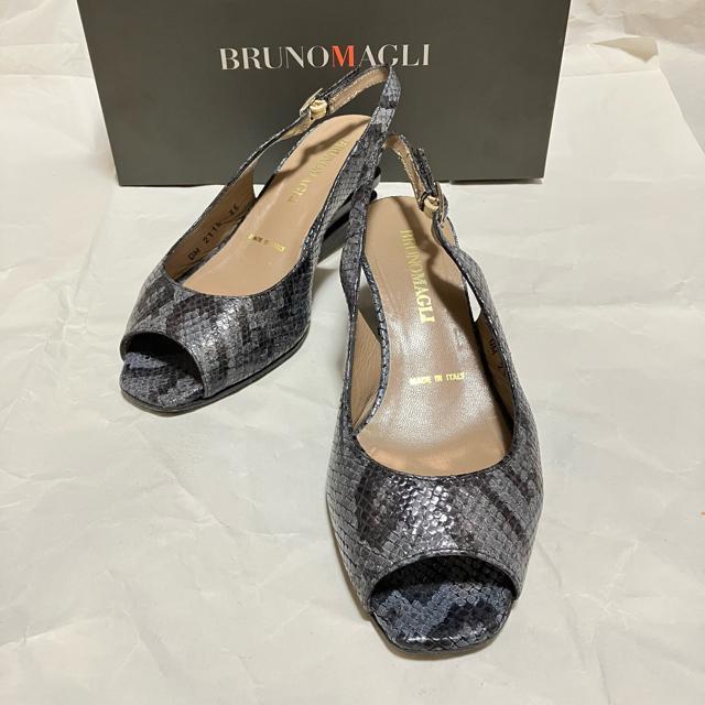 【BRUNOMAGLI / ブルーノマリ】 パイソン / パンプス / 35 レザー < ブランド 【BRUNOMAGLI / ブルーノマリ】 パイソン / パンプス / 35 レザー < ブランドの