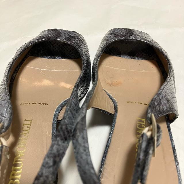 【BRUNOMAGLI / ブルーノマリ】 パイソン / パンプス / 35 レザー < ブランド 【BRUNOMAGLI / ブルーノマリ】 パイソン / パンプス / 35 レザー < ブランドの