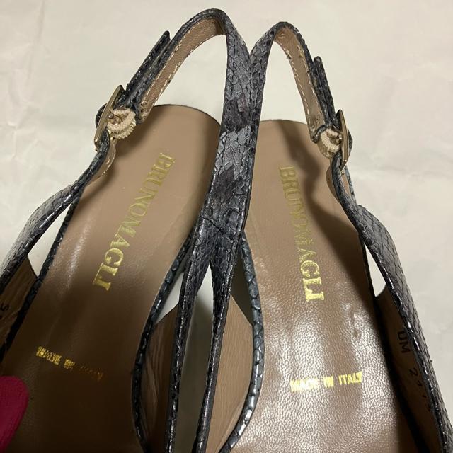 【BRUNOMAGLI / ブルーノマリ】 パイソン / パンプス / 35 レザー < ブランド 【BRUNOMAGLI / ブルーノマリ】 パイソン / パンプス / 35 レザー < ブランドの