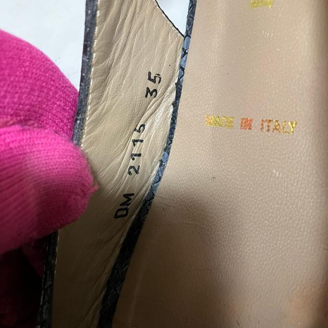 【BRUNOMAGLI / ブルーノマリ】 パイソン / パンプス / 35 レザー < ブランド 【BRUNOMAGLI / ブルーノマリ】 パイソン / パンプス / 35 レザー < ブランドの