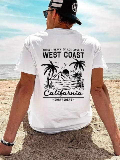 爆ヤス価格990円★メンズ 半袖Tシャツ 西海岸 カリフォルニア サンセットビーチ USAサイズM(日本サイズXL相当)ネイビー < 男性ファッション 爆ヤス価格990円★メンズ 半袖Tシャツ 西海岸 カリフォルニア サンセットビーチ USAサイズM(日本サイズXL相当)ネイビー < 男性ファッションの