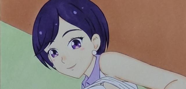 自作イラスト/キミとアイドル!プリキュア!紫雨愛/こころママ/テニスウェア/アンスコ/下着 < アニメ/コミック/キャラクター 自作イラスト/キミとアイドル!プリキュア!紫雨愛/こころママ/テニスウェア/アンスコ/下着 < アニメ/コミック/キャラクターの